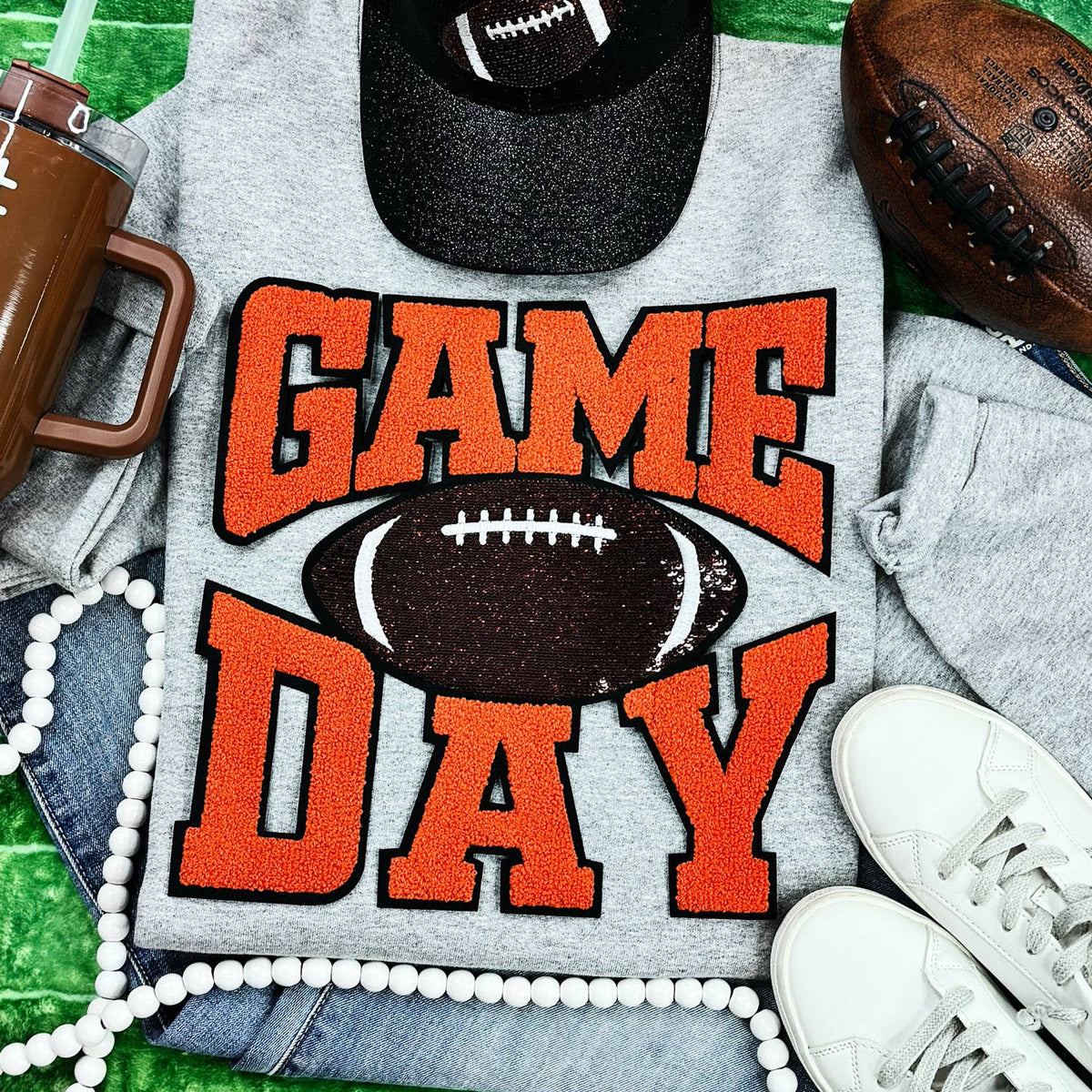 The One with the Game Day Sparkle Sweatshirt