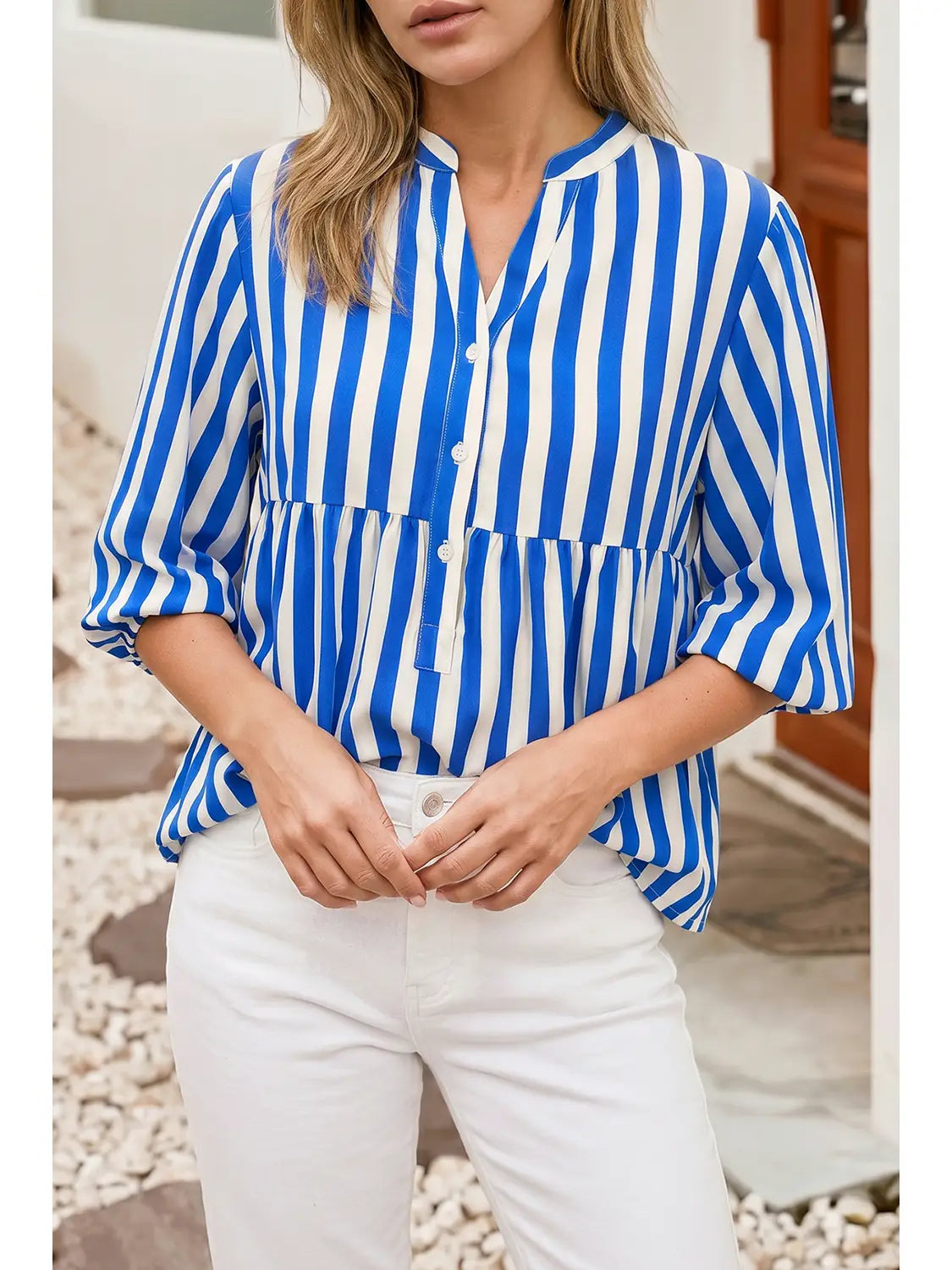 The One with Boardwalk Stripes